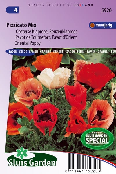Sluis Garden - Oosterse Klaproos Pizzicato Mix (Papaver orientale)
