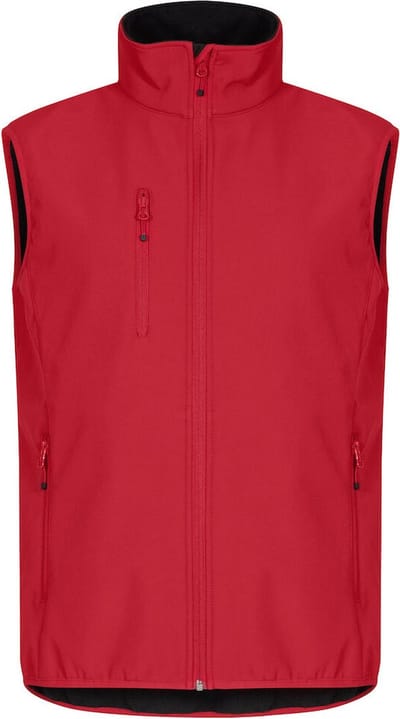 Clique Classic Softshell Vest 0200911 - Rood - 4XL