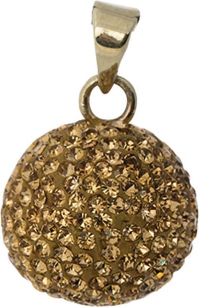 Babylonia - Bola - zwangerschapsketting - met koordje - Verguld met glitter steentjes - One size