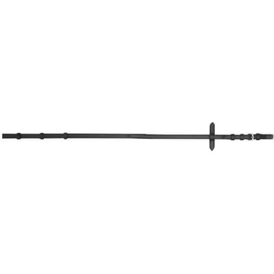 Leren/rubberen teugels met stoppers HorseGuard Classic