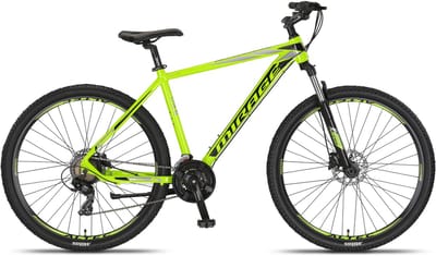 Umit Mirage - Hardtail Mountainbike 27.5 Inch - 50 cm - Unisex - 21V - Hydraulische schijfrem - Lime/Zwart
