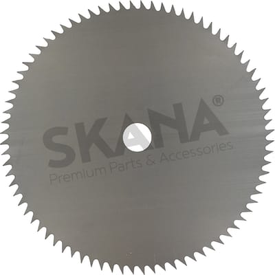 Professioneel gamma - Bosmaaiermes 80 tanden - Snijbreedte: 250mm, boring: 25,4mm, dikte: 2,0mm.