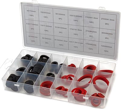 HBM 141 Delig Pakking Assortiment Rubber, Fiber en Klingerit