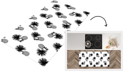 Keukenloper - Loper keuken - Ananas - Patronen - Jungle - 120x60 cm - Keukenloper vinyl