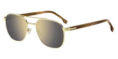 Hugo Boss BOSS 1723/S Gold brown horn 56/20/150 MAN Zonnebrillen