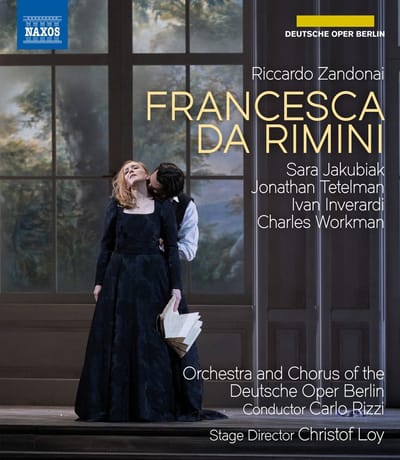 Sara Jakubiak, Jonathan Tetelman, Charles Workman - Francesca Da Rimini (Blu-ray)