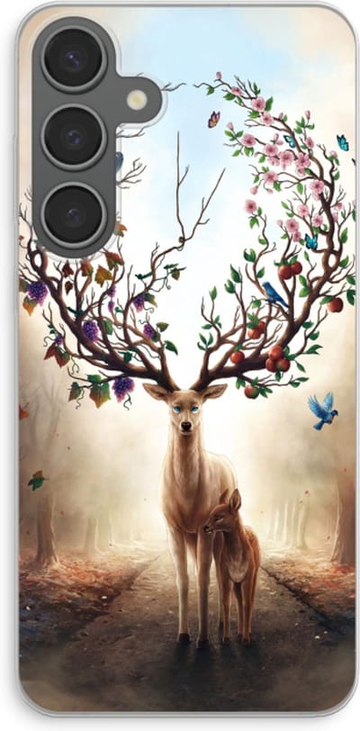 Case Company® - Hoesje geschikt voor Samsung Galaxy S24 Plus hoesje - Seasons Change - Soft Cover Telefoonhoesje - Bescherming aan alle Kanten en Schermrand