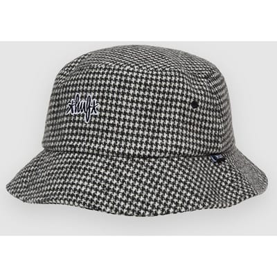 HUF Watson Tweed Bucket Hat zwart