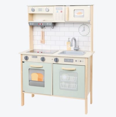 Mini Matters houten keuken met licht en geluid - Interactief speelgoed