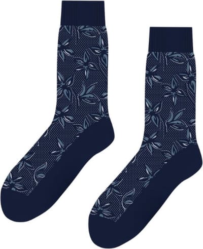 SQOTTON® - Naadloze sokken - Bloem - Maat 36-40