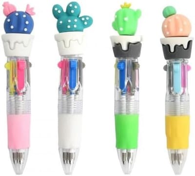Mini multicolor balpennen voor kinderen - schattige kleine pennen, leuke schoolspullen, perfect als verjaardagscadeau of voor feestjes