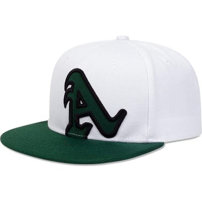 Unisex Grote Sticker Letter A Hip-Hop Hoeden Buiten Verstelbaar Casual Baseballpetten Zonbescherming Hoed white