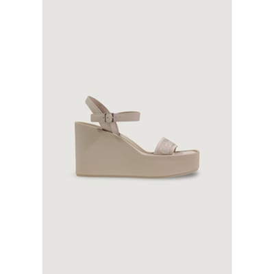 Sandalen met sleehak Calvin Klein Jeans Wedge 70 Sndl Webbing Lt