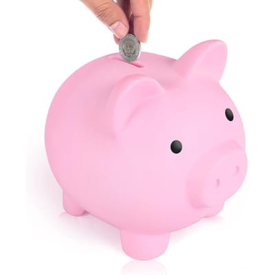Hete Grote Spaarpot, Onbreekbare Plastic Spaarpot, Muntenspaarpot Voor Meisjes En Jongens, Praktische Cadeaus Voor Verjaardag