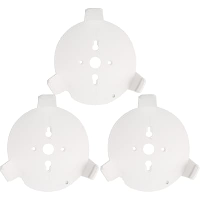 Support mural pour système WiFi maillé domestique TP-Link Deco M5/P7, support de support robuste pour routeur Deco M5/P7 Support mural pour routeur TP-Link peu encombrant 3 blanc