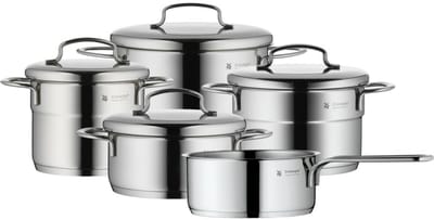 WMF Mini - Pannenset - 5-delig - Geschikt voor Inductie - Compact - RVS