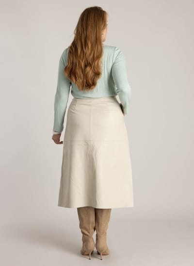 YEST CURVE Honorata Tops - Mint Grey - maat 1(48)