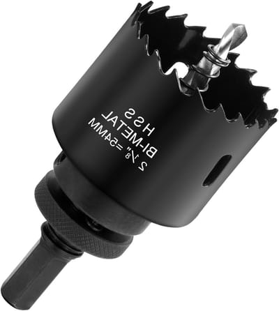 Bimetalen Holzaag 54 mm M42 HSS voor Metaal, Aluminium, Hout, PVC en Kunststof - Duurzaam en Efficiënt Bewerken