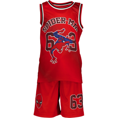 Spiderman Kledingset - Rood Rood 92