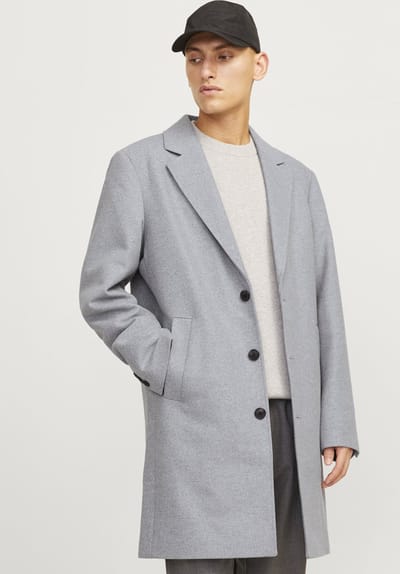JACK&JONES - JJEHARRISON WOOL BLEND COAT SN - Heren - Gewatteerde jassen