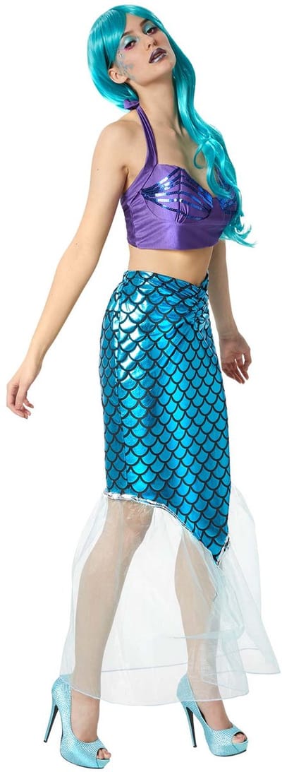 dressforfun - uitdagende zeemeermin - S/M - Verkleedkleding carnaval - Halloween - Verkleden - Feestkleding - Carnavalskleding - Feest - Partykleding