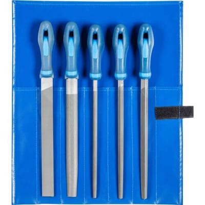 PFERD TOOLS 11800541 Werkplaatsvijlenset kap 1 in PVC-roltas Lengte 250 mm 1 stuk(s)