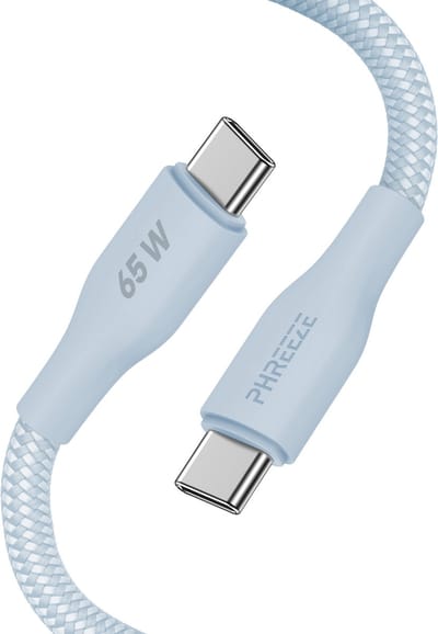 usb C kabel - 65w fast charge - Usb C naar usb C - Oplader usb C - Phreeze