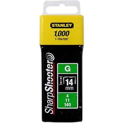 Stanley Nieten Gegalvaniseerd 10,6x14mm - Type G 4/11/140 - 1000 Stuks