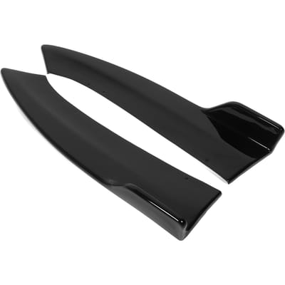 1 Paire Diffuseur Arrière de Pare-chocs Splitter de Remplacement pour Benz Classe C W206 Ligne AMG 2022 et Ultérieur Noir Brillant black