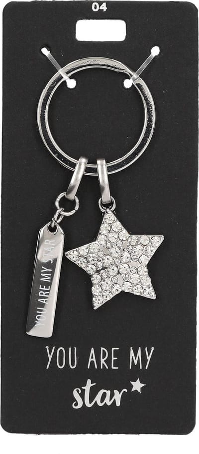 Depesche - Glamour sleutelhanger - mot. 004 - You are my star