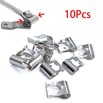 Universele 10 stks/set Auto Ruitenwisser Arm Linkage Motor Staven Reparatie Clip Kit gray