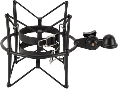 Professionele Shock Mount voor Microfoons - 60MM Antivibratie Clip voor Studio-opnames en Broadcasts