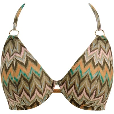 Halterneck bikini top dames Freya Arizona Wave