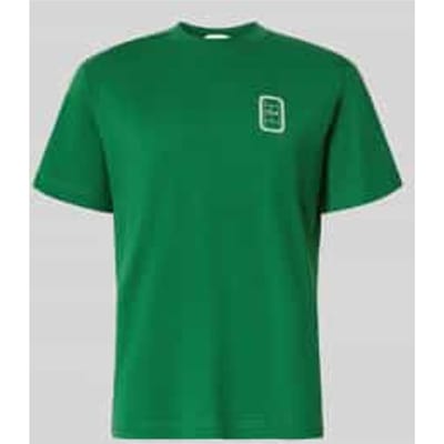 regular fit T-shirt van 100% katoen model 'CN Tenniscourt Backprint'