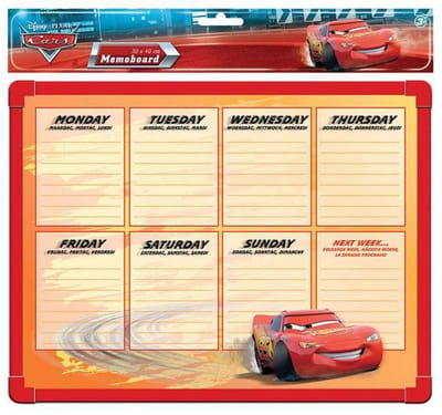 Weekplanner Cars