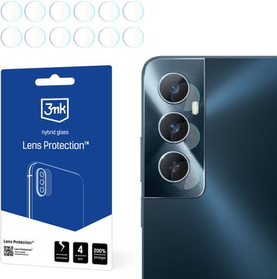 3MK Lens Protect Serie - Lensbeschermer - Realme C65 - Perfecte Duidelijkheid - Vier Stuks