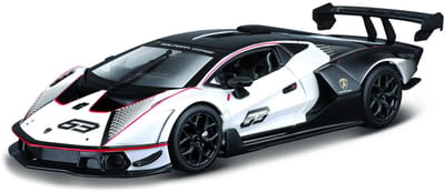 Bburago Lamborghini Essenza - Modelauto - Schaal 1:32 - Wit/Zwart