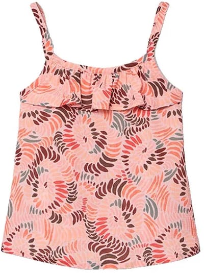 Boboli 433077 Mouwloos Shirt Roze 4 Years Meisje