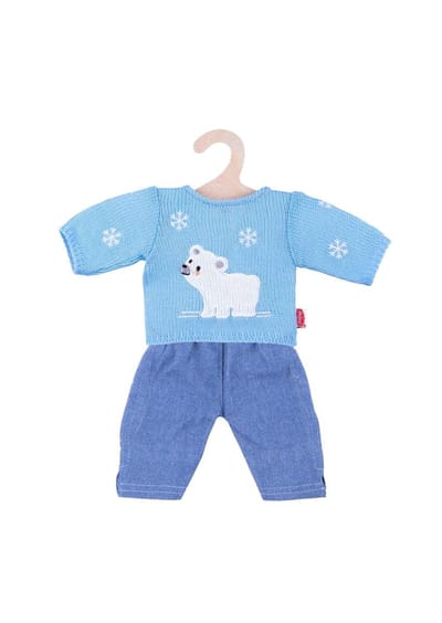 Heless Dolls Jeans with Polar Bear Sweater 28-35 cm