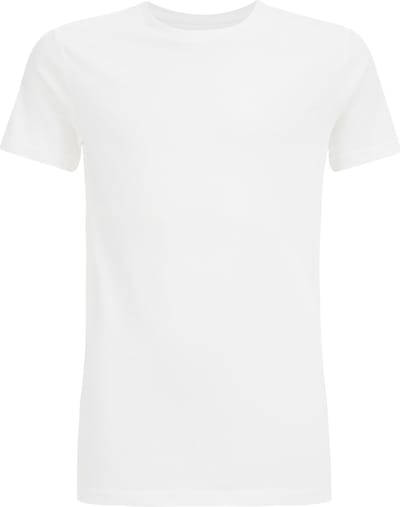 WE Fashion Jongens basic T-shirt met ronde hals van katoenmix