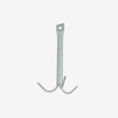 Horze hoofdstelhaak - cleaning hook - ankerhaak - grijs