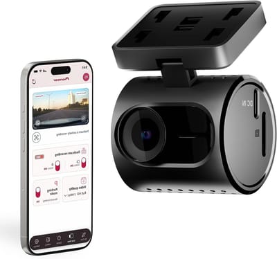 Compacte Dashcam - Autocamera Video - Veilig Rijden - 1.5K Resolutie WDR - 120 Graden Lens - Zwart