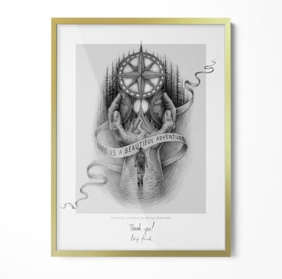 Tulup Fotolijst - Goud Wissellijst - Posterlijst 60x80 cm - Moderne Fotolijst - Fotolijst Voor Muur
