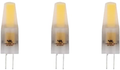 SPL G4 LED Lamp 1.5W Dimbaar - Warm Wit - 140lm - T10 - Mat - 3 Stuks