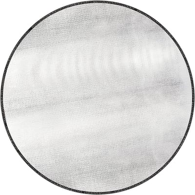 Vuurkorf Mat - Grill Pad - Terras Beschermen - Hitte Reflecterend - 24 Inch Rond - Zwart