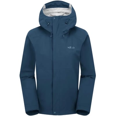 Rab Firewall Waterproof Jacket Dames (Maat - 10, Kleur - Tempest Blue)