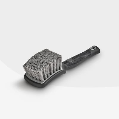 Cleandetail Bandenborstel - Voor Auto & Motor - stevige haren - Tire brush - Banden poetsen - verontreinigingen van uw banden verwijderen