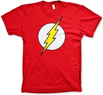 DC Comics The Flash Heren Tshirt -S- Emblem Rood