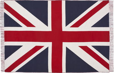 Plaid Vlag GB Union Jack - Merino Lamswol - 135x200 - Bronte by Moon Scotland