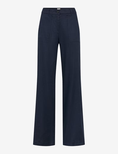 Brax Dames Palazzobroek  Style MAINE, donkerblauw, maat 32